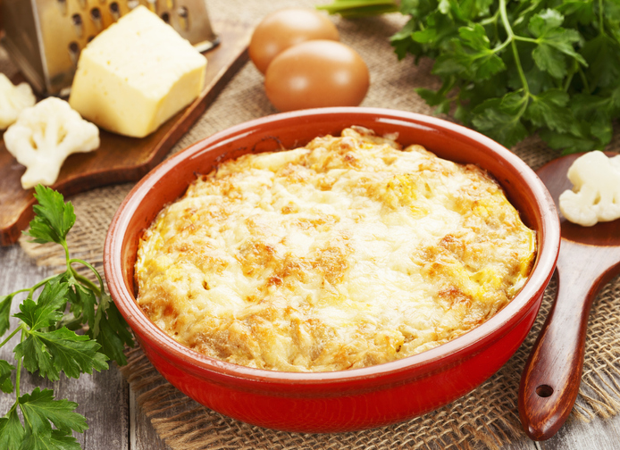 Frittata di cavolfiore al forno, la ricetta leggera