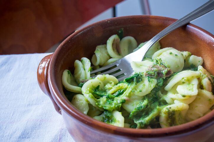 La ricetta delle orecchiette con cime di rapa Benedetta Parodi