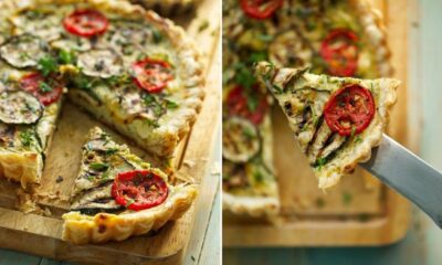 Torta salata light alle zucchine