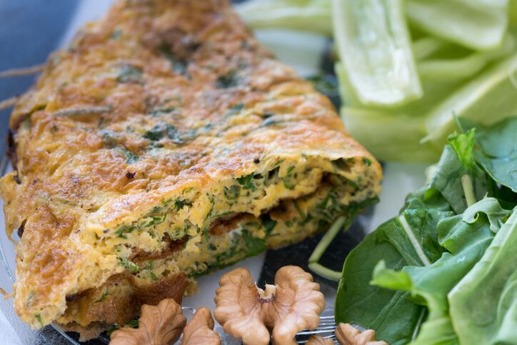 Frittata di borragine, la ricetta vegan