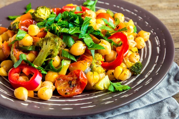 La ricetta dell&#8217;insalata di ceci light