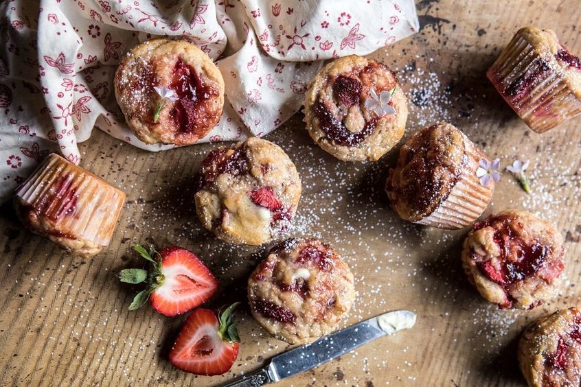 Muffin light alle fragole: la ricetta