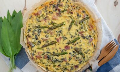 La ricetta della quiche asparagi e pancetta