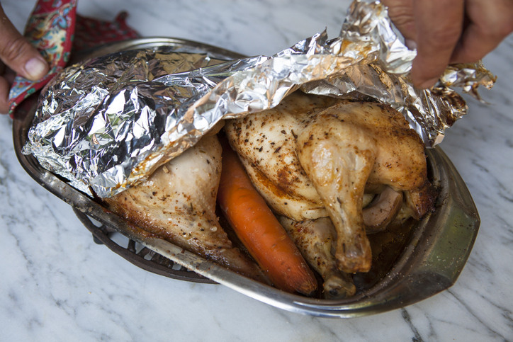 A quanti gradi riscaldare il pollo in forno?