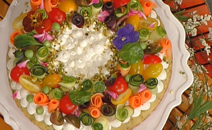 Torta salata in padella, la ricetta di Natalia Cattelani
