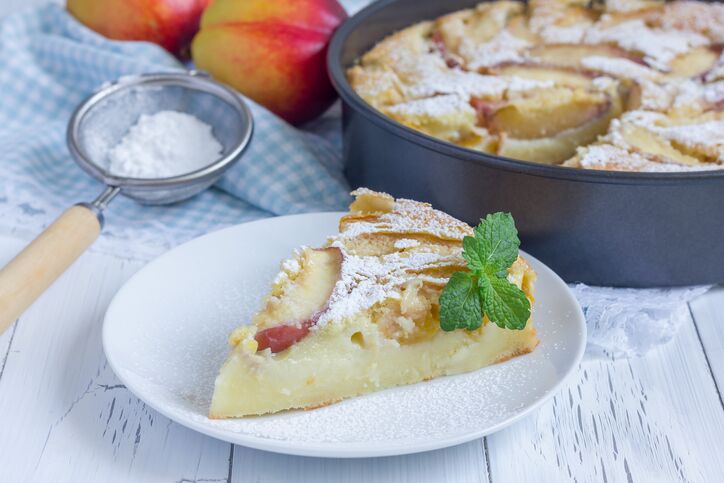 Clafoutis di pesche vegan, come prepararlo in poche mosse