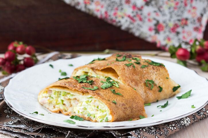 La ricetta delle crespelle con zucchine e ricotta