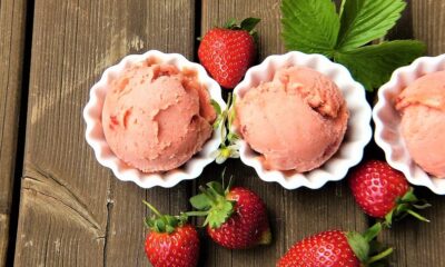 Gelato light con frutta e yogurt