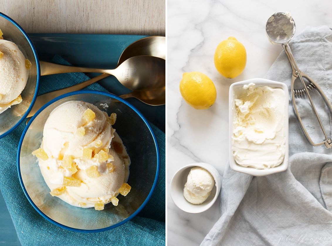 Come fare il gelato al limone con la gelatiera