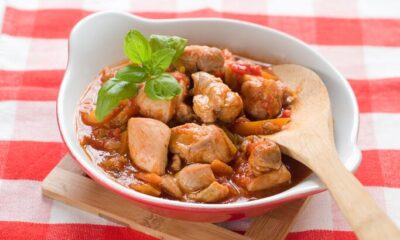 Pollo alla romana senza peperoni, la ricetta facile