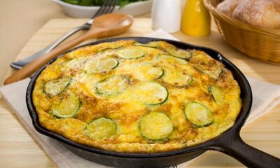 La frittata di zucchine e alici con la ricetta di Cotto e Mangiato