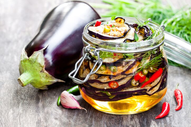 Le melanzane sott&#8217;olio con la ricetta della nonna