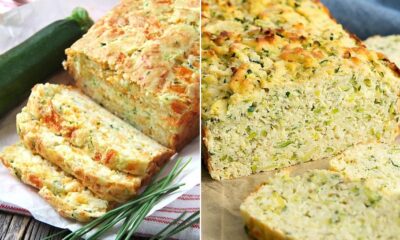 plumcake con zucchine e pesto