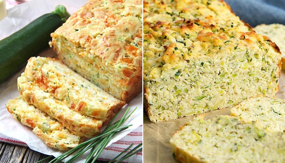 La ricetta estiva del plumcake con zucchine e pesto