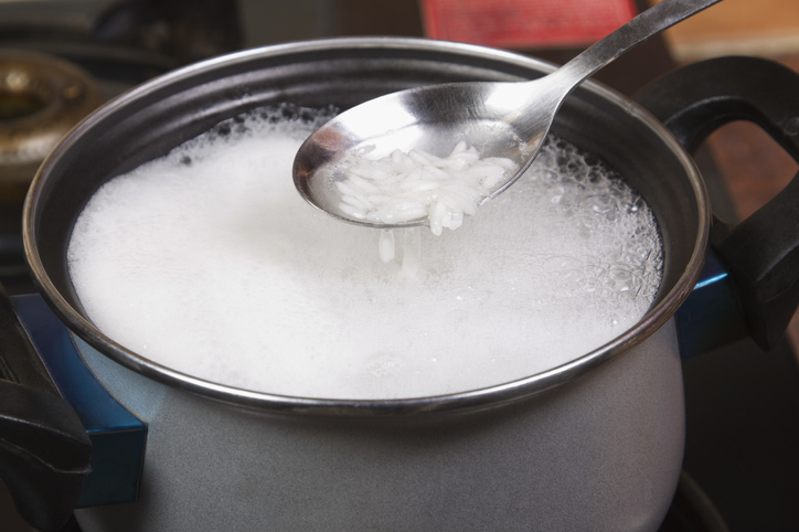 Quanto sale per cuocere il riso?