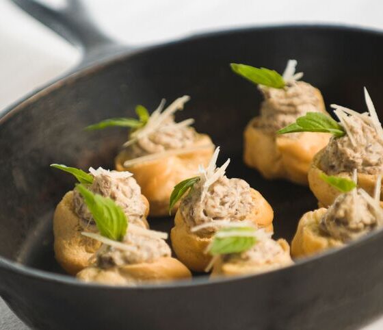 I bignè ai funghi porcini della Prova del Cuoco