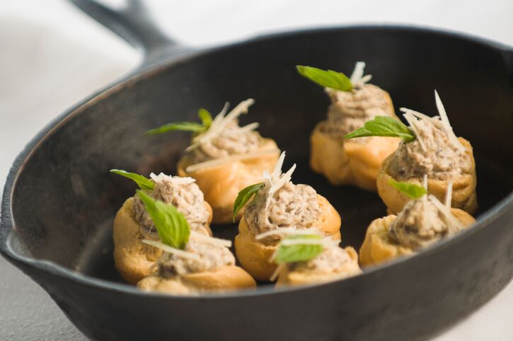 I bignè ai funghi porcini della Prova del Cuoco