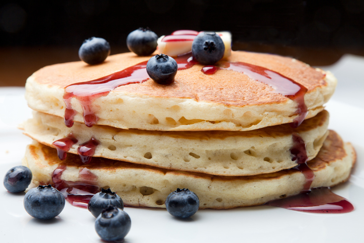 La ricetta dei pancake senza latte e burro