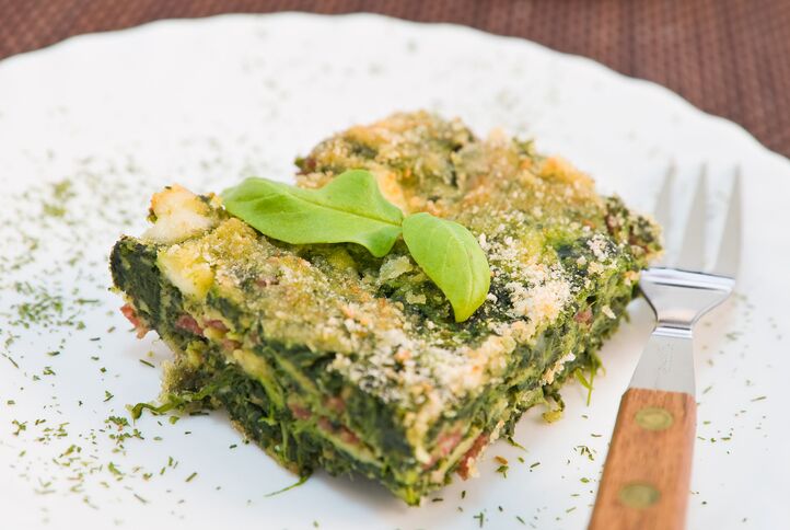 Sformato di spinaci con besciamella, la ricetta gustosa