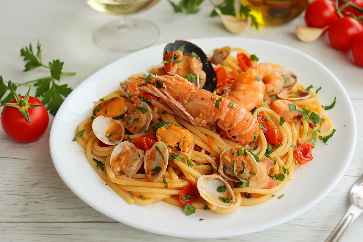 Spaghetti allo scoglio: la ricetta in bianco