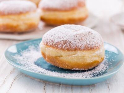 Bomboloni al forno soffici e leggeri