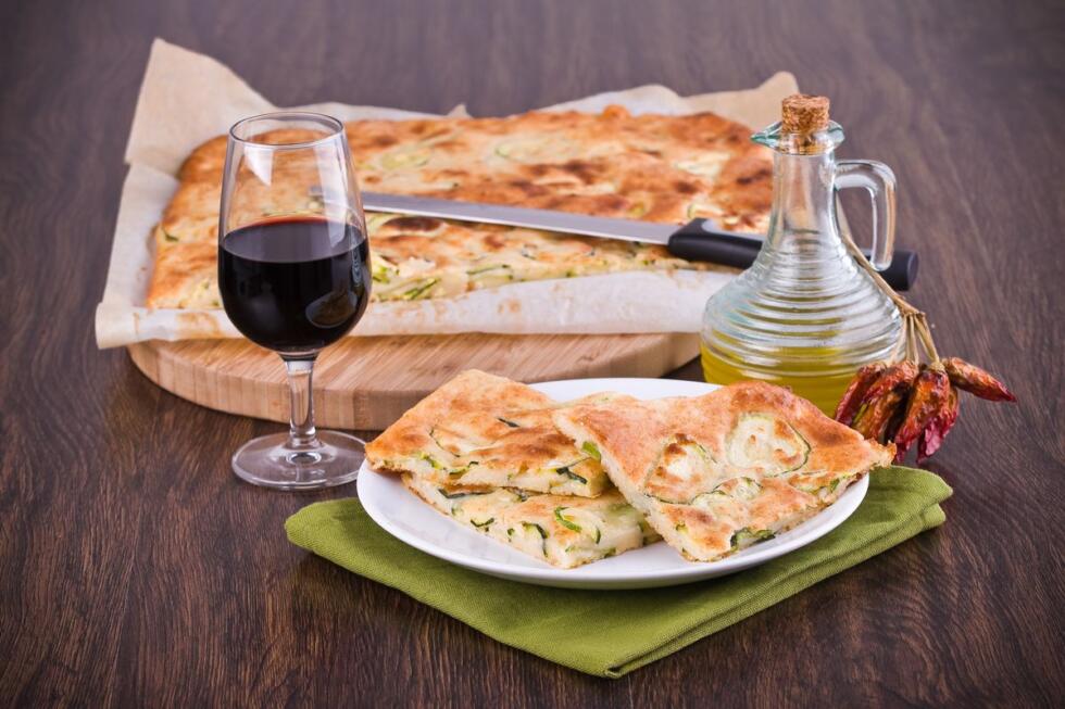 focaccia di zucchine