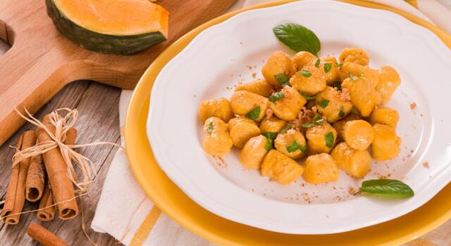 Gnocchi all&#8217;ossolana con zucca e castagne