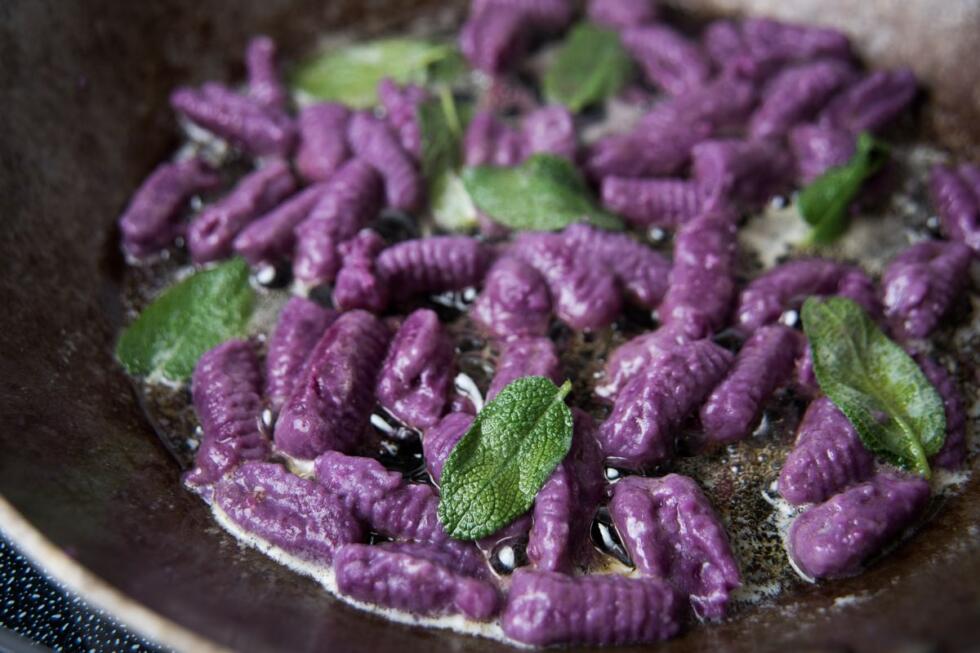 gnocchi di patate viola