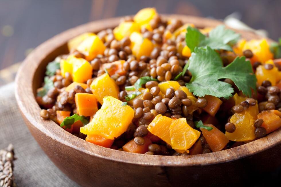 insalata grano zucca