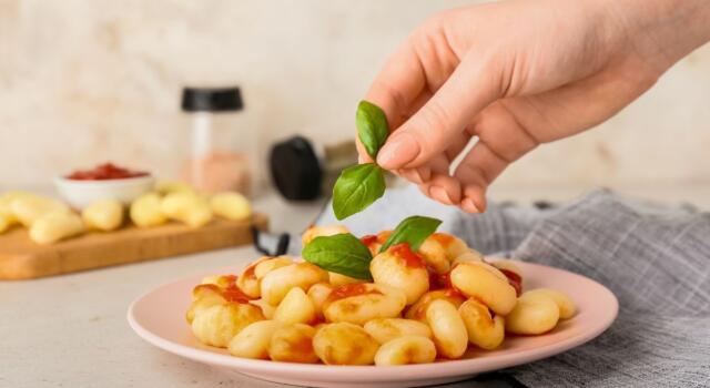 Gnocchi di patate senza uova e senza glutine