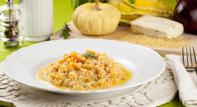 Il risotto alla zucca, la ricetta facile