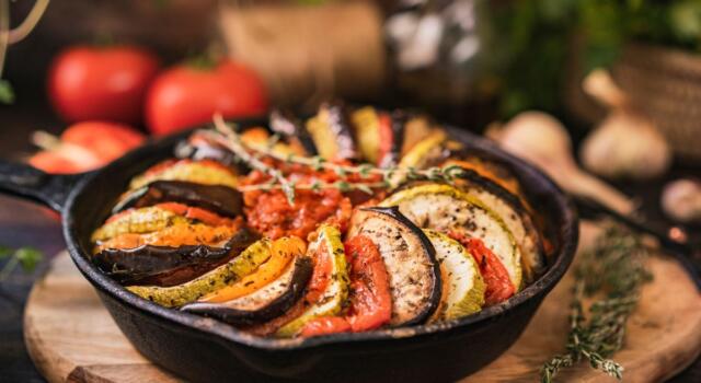 Ratatouille al forno: la ricetta light e veloce