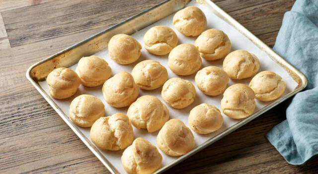 La ricetta della pasta choux senza glutine