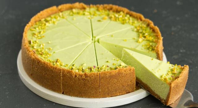 Cheesecake al pistacchio &#8211; la ricetta con una marcia in più!