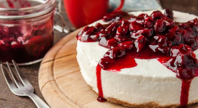 Cheesecake senza glutine