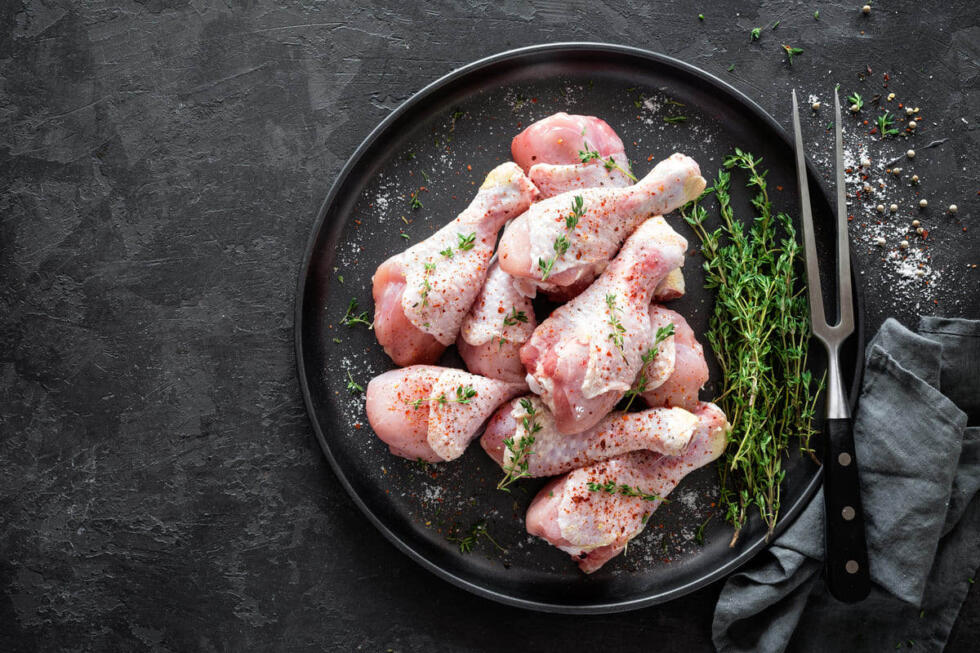 cosce pollo spezie