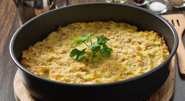 Sformato di patate e spinaci, un piatto unico veloce ma saporito