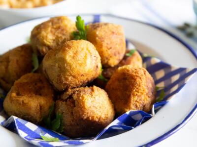 Polpette di zucca in friggitrice ad aria