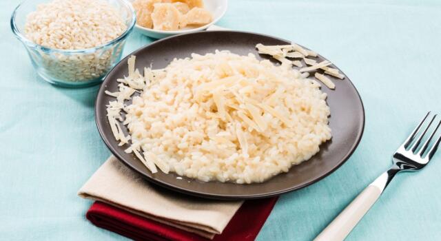 Il risotto alla parmigiana secondo la ricetta tradizionale