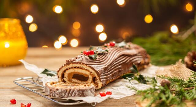 La ricetta del Tronchetto di Natale da preparare con il Bimby