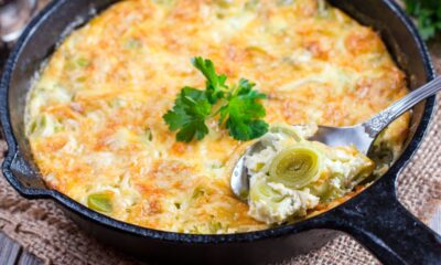 porri gratinati