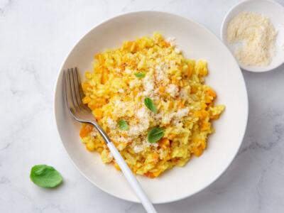 Prepariamo il risotto alla zucca con il Bimby!