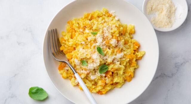 Prepariamo il risotto alla zucca con il Bimby!