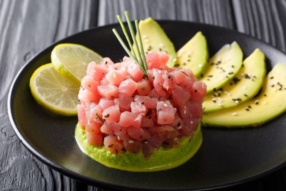 tartare di tonno con avocado