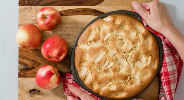 La ricetta della Torta di Mele in friggitrice ad aria
