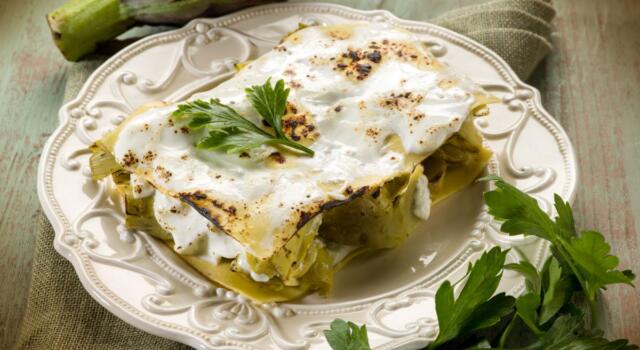 Le lasagne ai carciofi per il pranzo di Pasqua