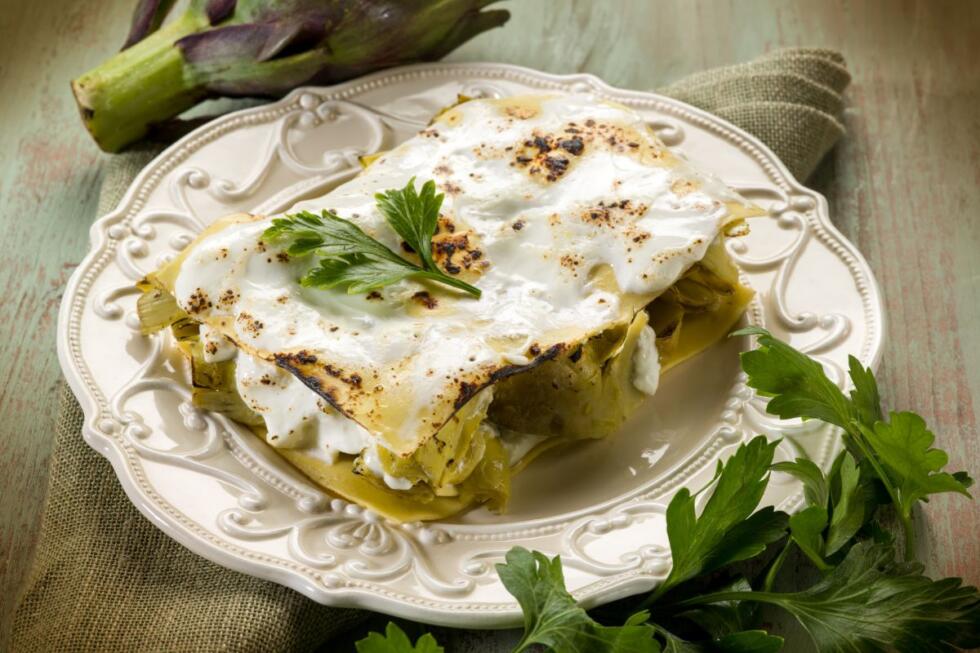 Lasagne ai carciofi