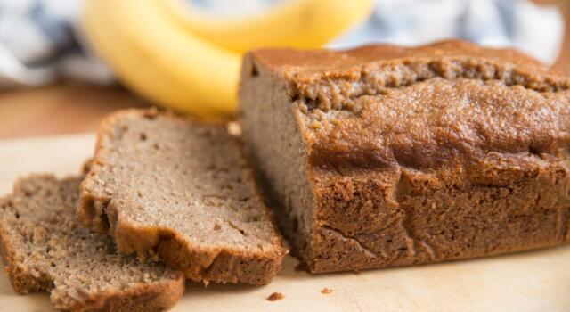 Banana bread al cioccolato fondente