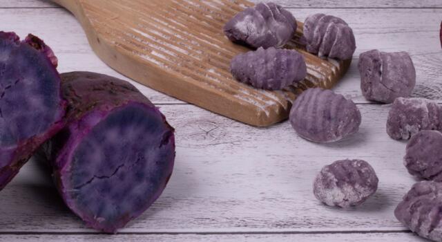 Gnocchi di patate viola, la ricetta facilissima