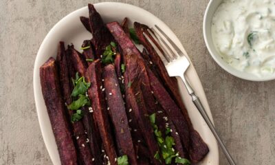 patate viola al forno